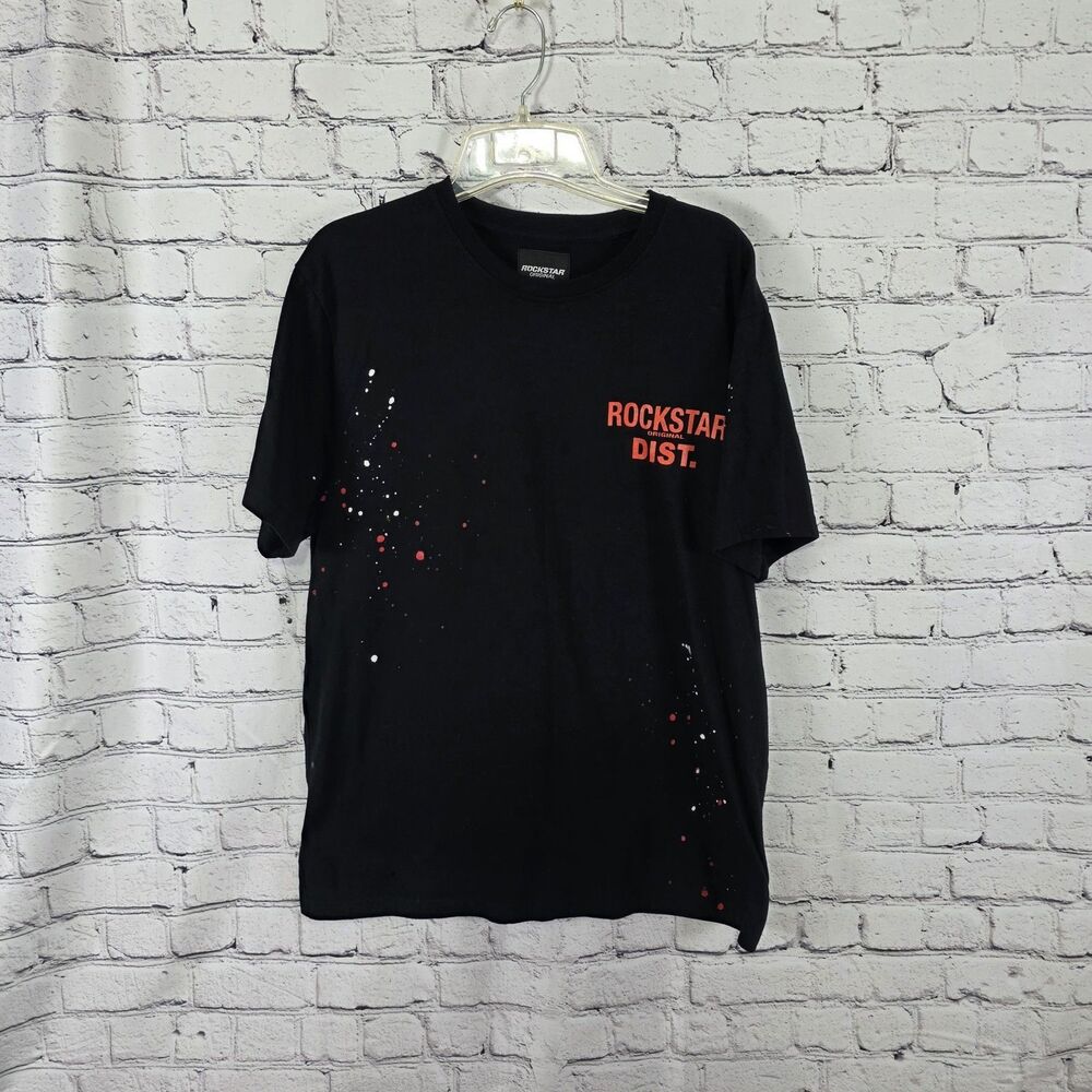 Rockstar Original Men's Large Black Short Sleeve T-shirt
